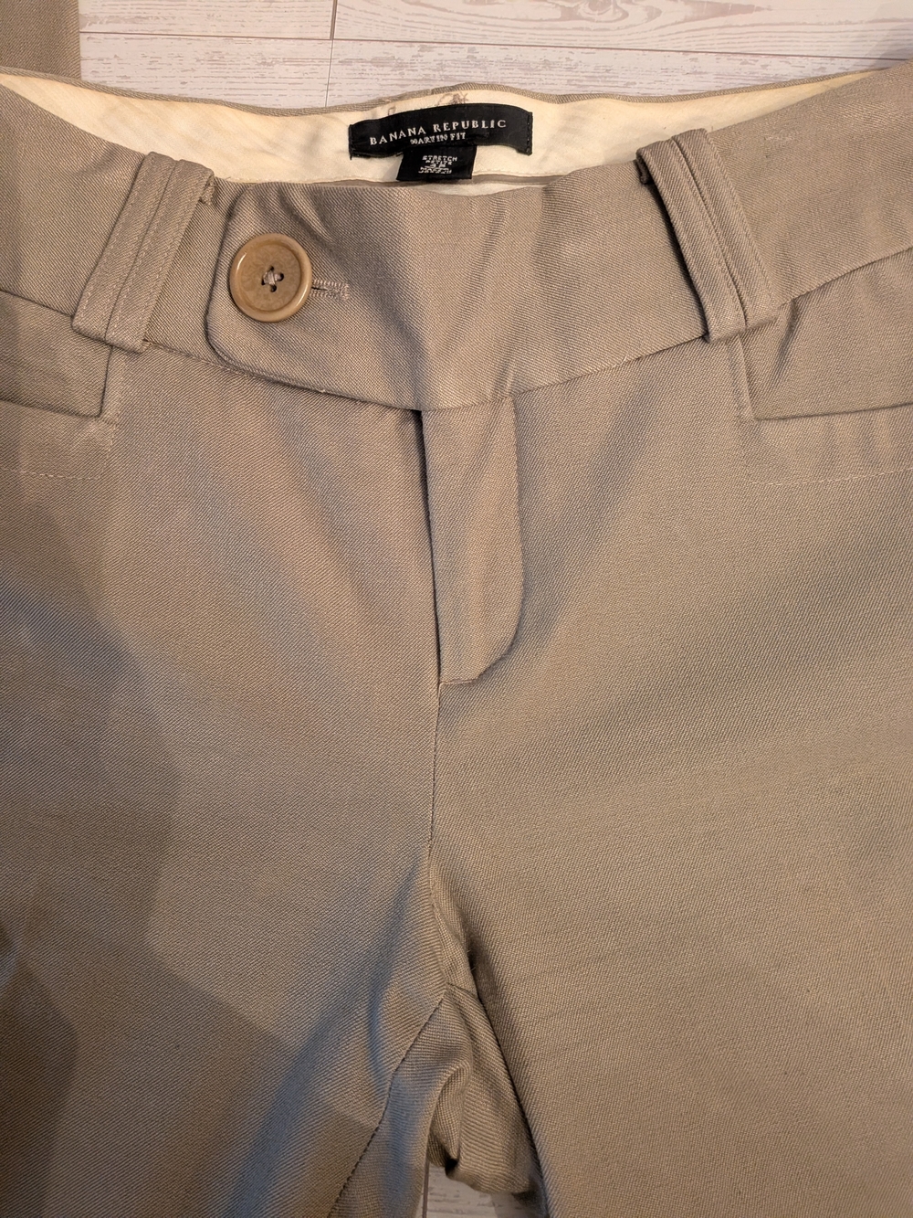 Banana Republic Women's Tan Stretch Dress Pants